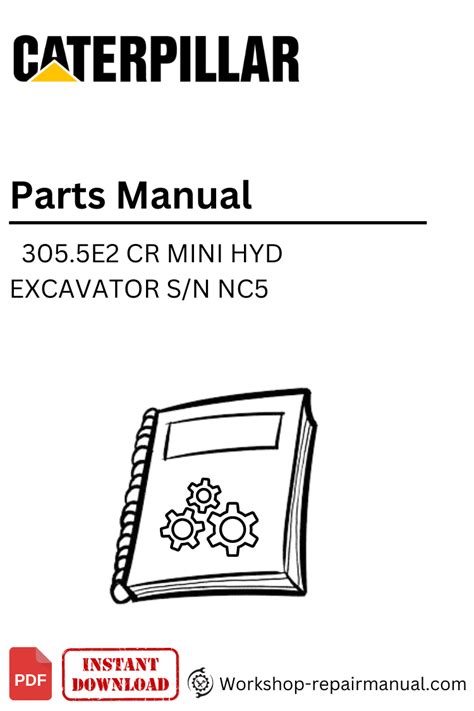 caterpillar 305.5e2 manual